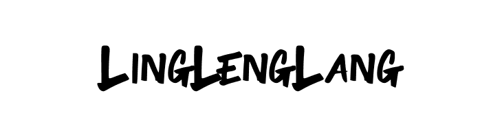 LingLengLang  Frei Schriftart Herunterladen