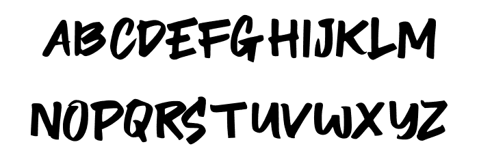 LingLengLang Font LOWERCASE