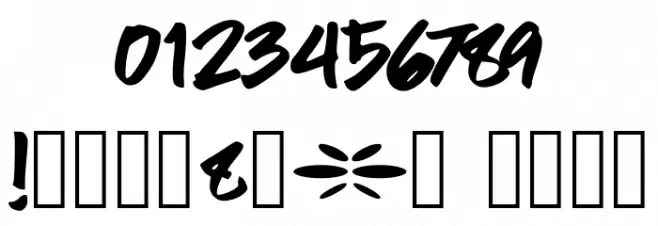 LingLengLang Font OTHER CHARS