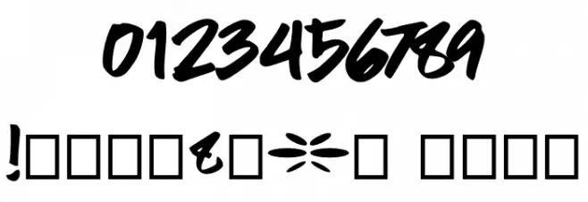 LingLengLang Font OTHER CHARS