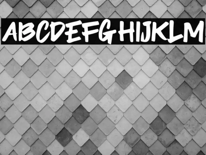 LingLengLang Font examples