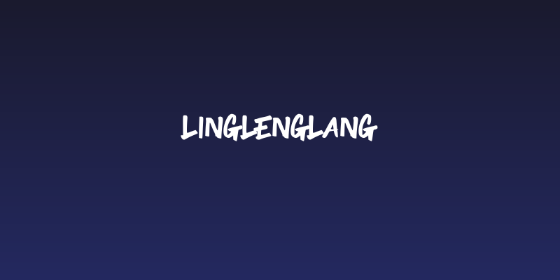 LingLengLang Social Header