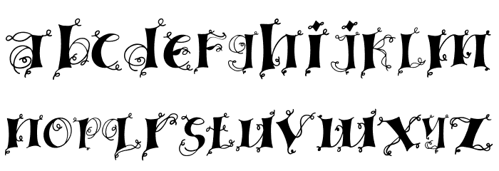 Linger demo Font LOWERCASE