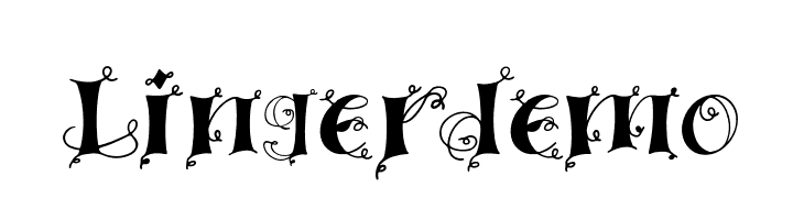 Lingerdemo  Fuentes Gratis Descargar