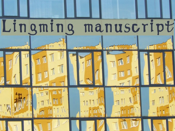 Lingming manuscript Example 2