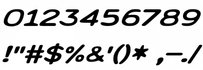 Lingnerallee 12345 Font OTHER CHARS