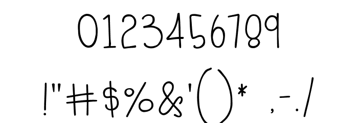 Lingonberry Marmalade Demo Font OTHER CHARS