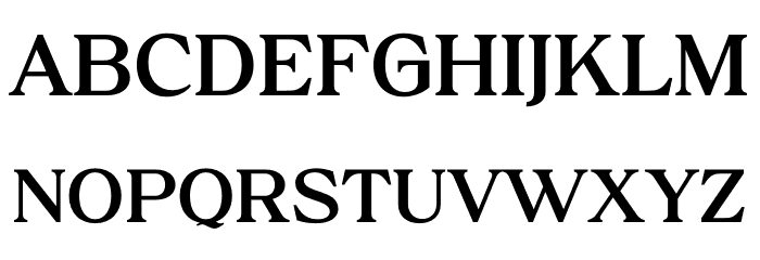 Linguas Font UPPERCASE