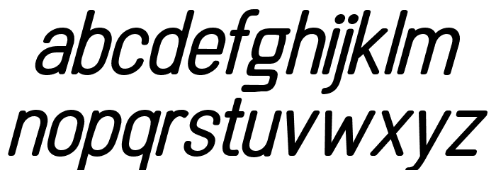 Linguineve Regular Italic Font LOWERCASE