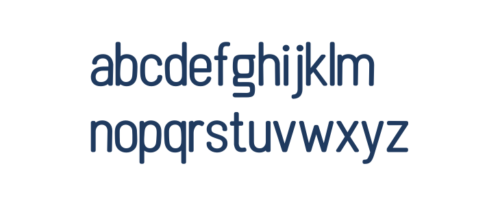 Linguineve Lowercase