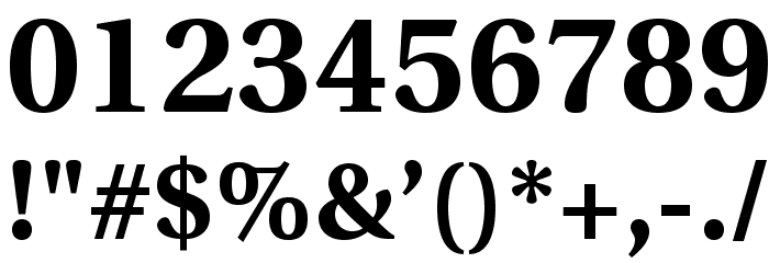 LinguisticsPro-Bold Font OTHER CHARS
