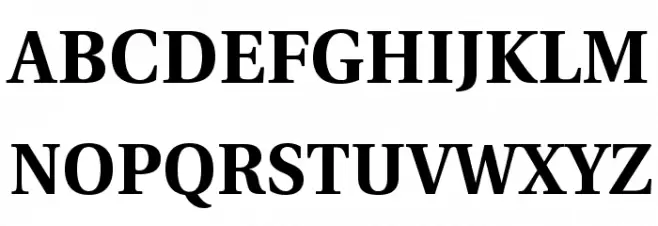 LinguisticsPro-Bold Schriftart Groß