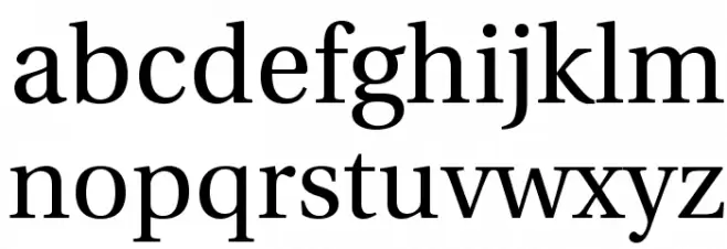 LinguisticsPro-Regular 字体 小写
