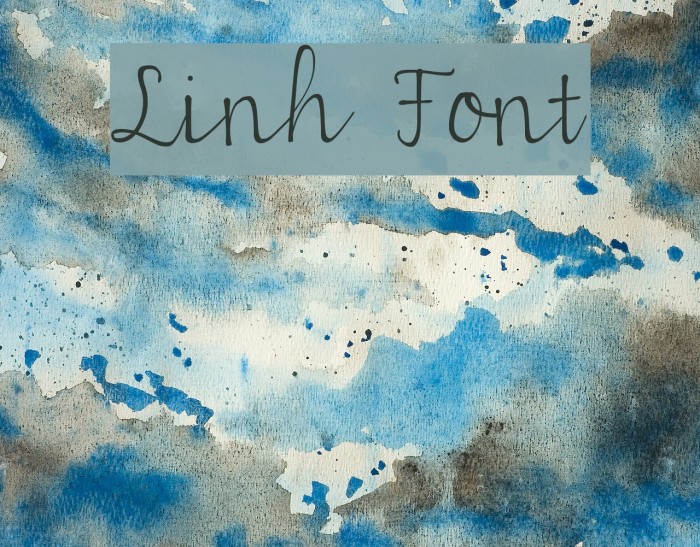 Linh Font examples