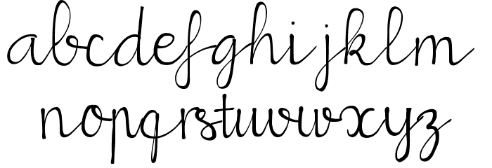 Linh Font LOWERCASE