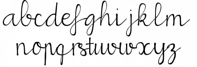 Linh 字体 小写