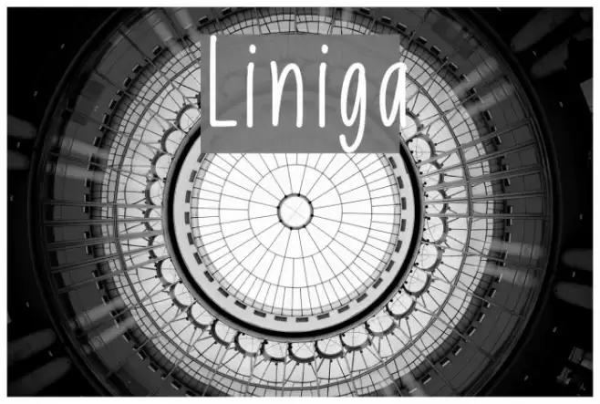 Liniga Font examples