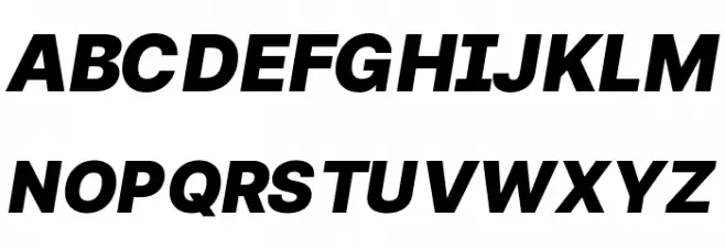 LinikSans-BlackItalic Шрифта ВЕРХНИЙ