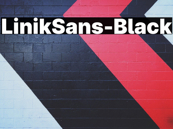 LinikSans-Black Example 2