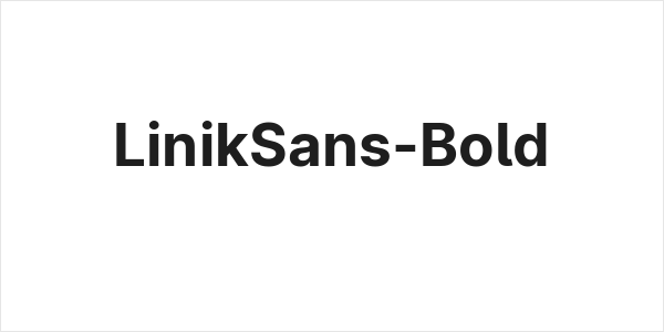 LinikSans-Bold Logo