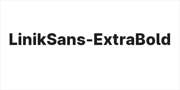 LinikSans-ExtraBold Logo
