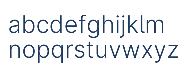 LinikSans-Light Lowercase