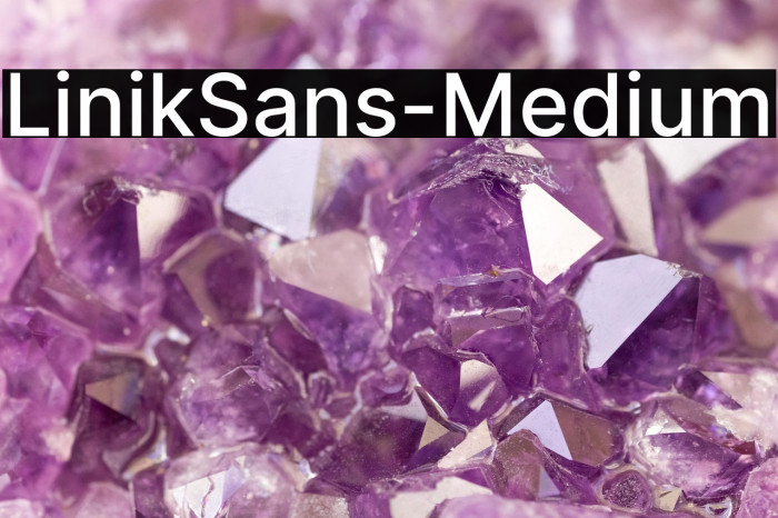 LinikSans-Medium Example 2