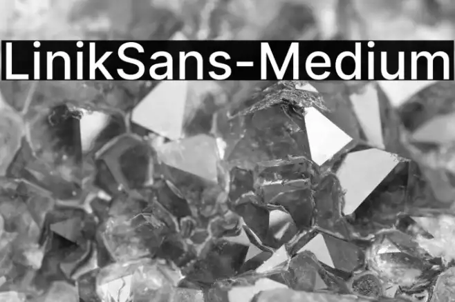 LinikSans-Medium Example 2