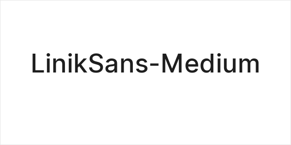 LinikSans-Medium Logo
