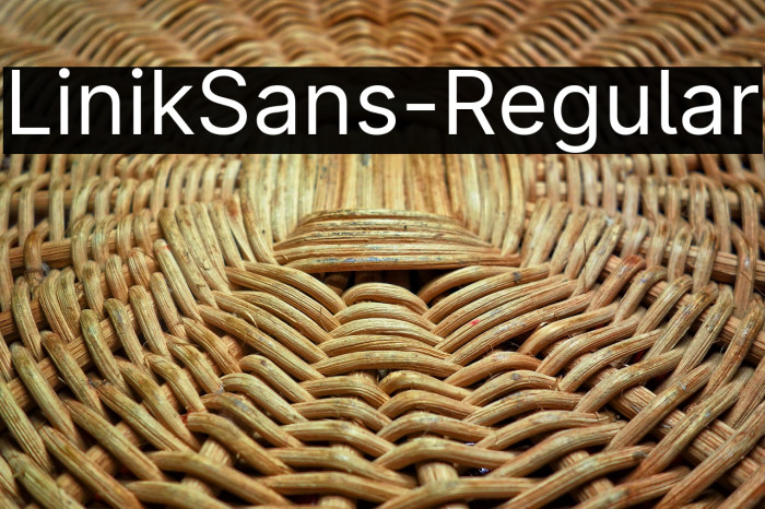 LinikSans-Regular Example 3