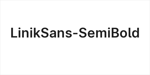 LinikSans-SemiBold Logo