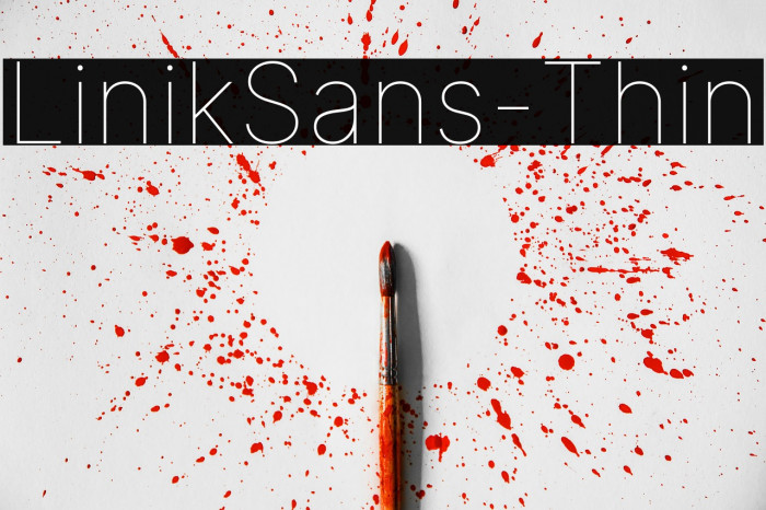 LinikSans-Thin Example 2