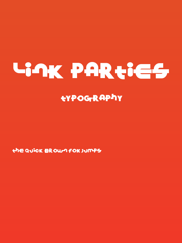 Link Parties Poster