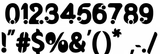 Linked Font OTHER CHARS