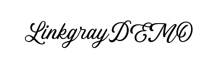 LinkgrayDEMO  Free Fonts Download