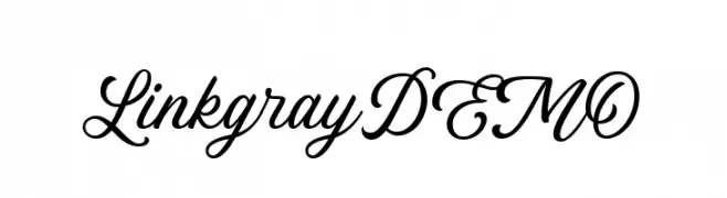 LinkgrayDEMO  Скачать бесплатные шрифты
