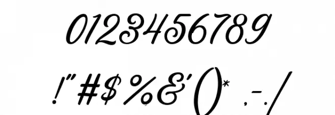 LinkgrayDEMO Font OTHER CHARS