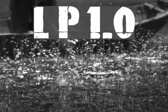 Linkin Park 1.0 Font examples