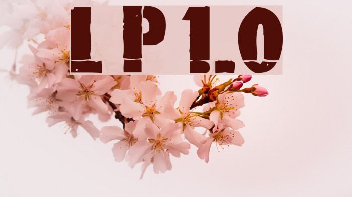 Linkin Park 1.0 Font examples