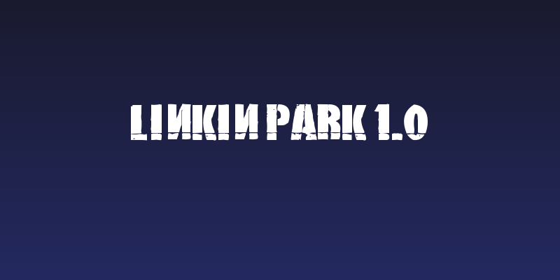 Linkin Park 1.0 Social Header