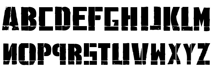 Linkin Park 1.0 Font LOWERCASE