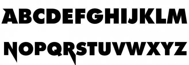 Linkin Park Extra Bold Font OTHER CHARS