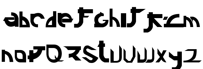 Linkin Font LOWERCASE