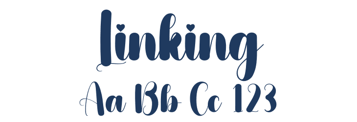 Linking Font Preview