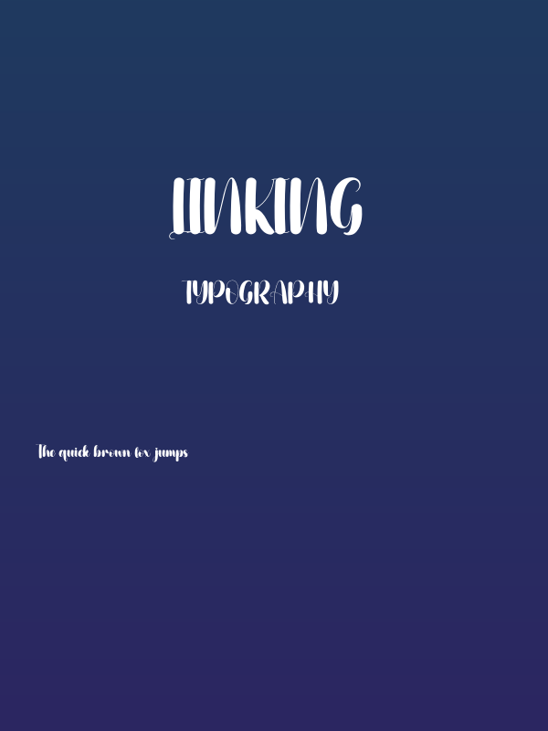Linking Poster