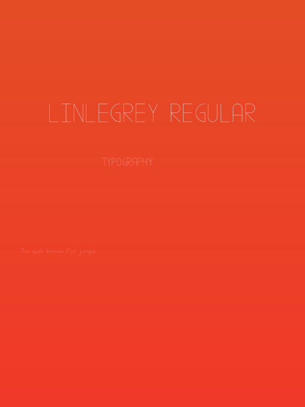 Linlegrey regular Poster