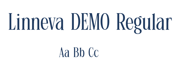 Linneva DEMO Regular Font Preview