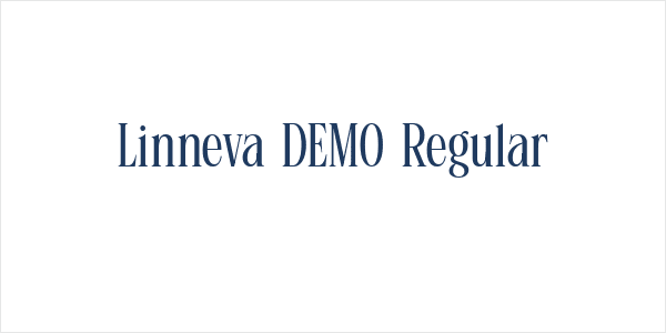 Linneva DEMO Regular Logo
