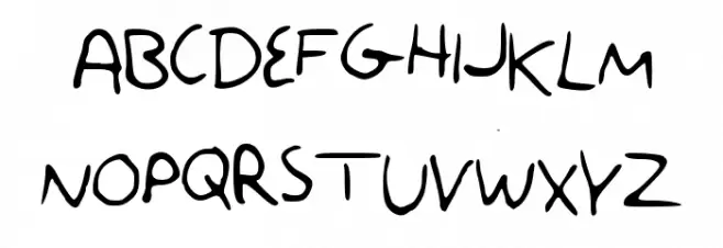 Linny Font Litere mari