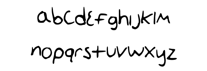Linny Font LOWERCASE